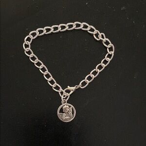 Silver Angel Chain Bracelet Hand Crafted